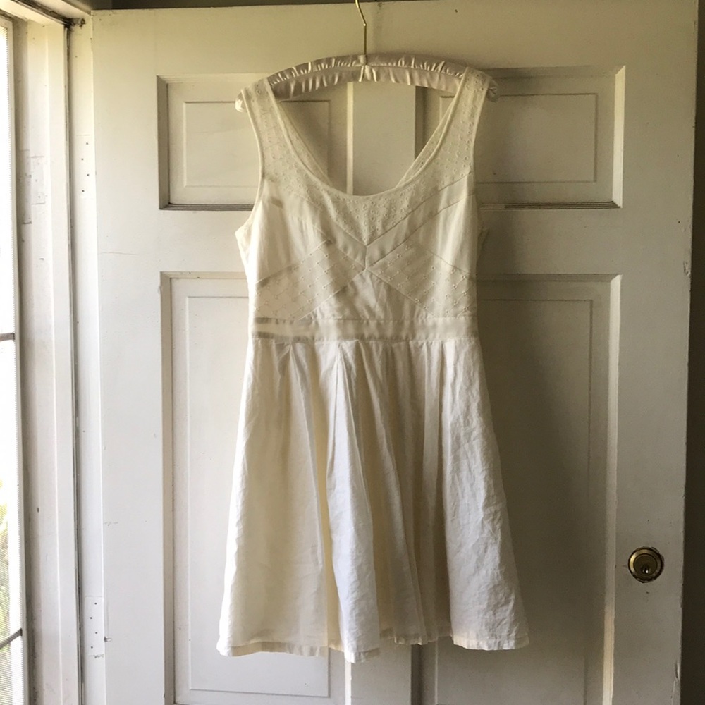 White Eyelet lace Dress